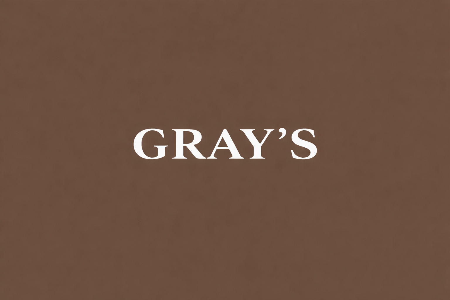GRAY’S